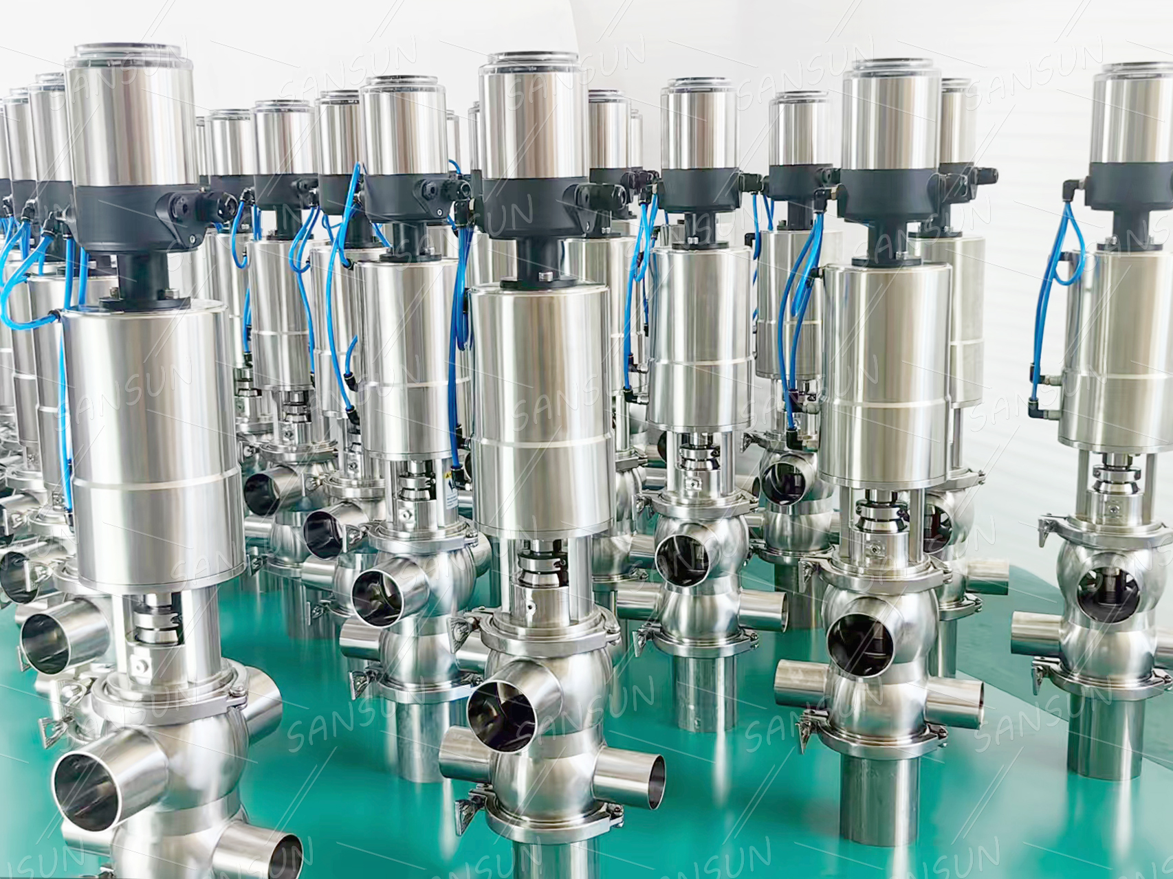 двухседельный клапан (3).