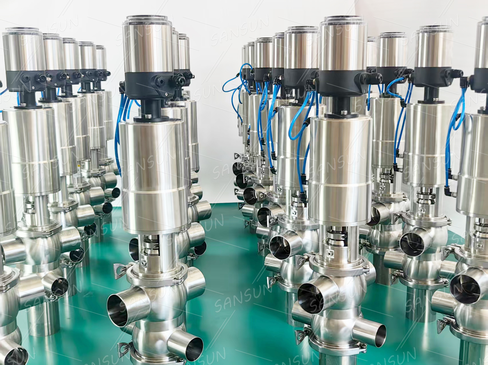 двухседельный клапан (4).