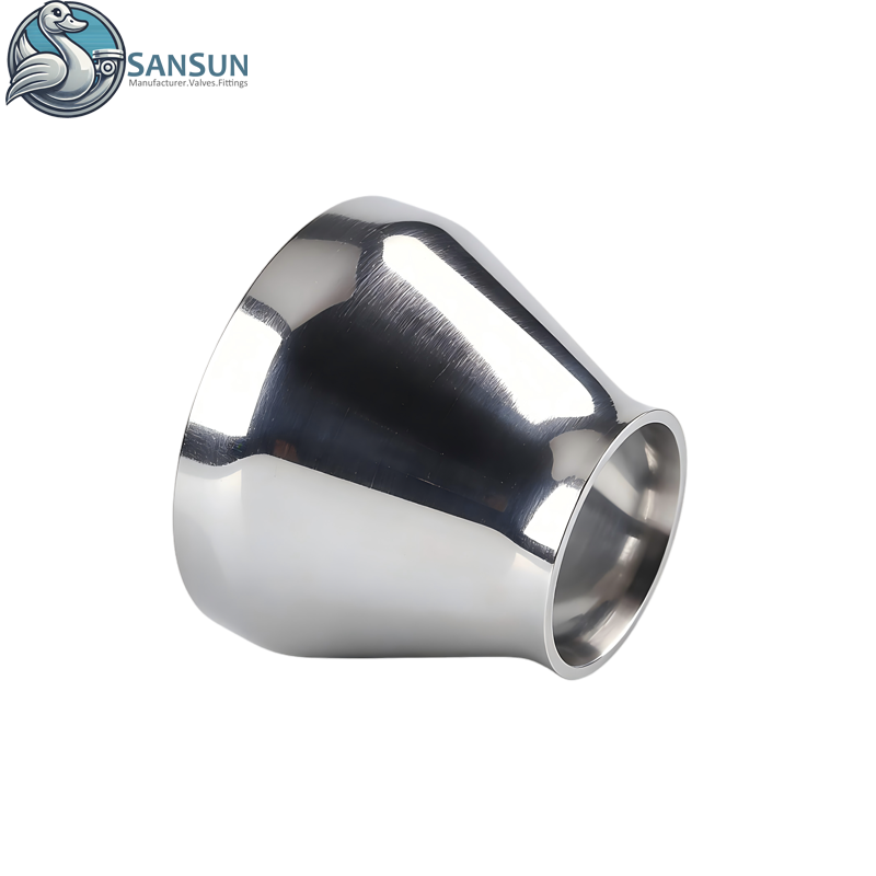 Решения для жидкостного охлаждения центров обработки данных Сварные концентрические переходники из нержавеющей стали 316L с прямыми концами