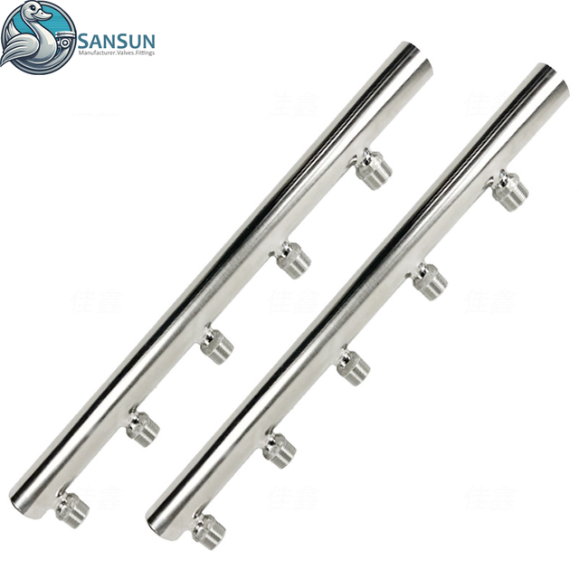 Системы жидкостного охлаждения центров обработки данных Стойочный коллектор из нержавеющей стали 316L