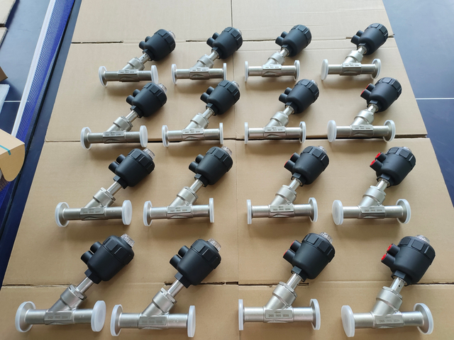 Pneumatic Angle Seat Valve3