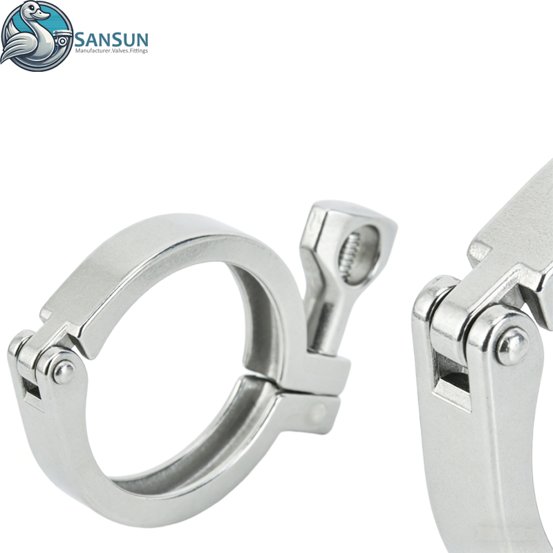  Системы жидкостного охлаждения центров обработки данных 316L Одинарное трубное соединение Tri-Clamp