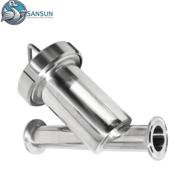 Фильтр Tri-Clamp 316L типа Y для систем жидкостного охлаждения центров обработки данных