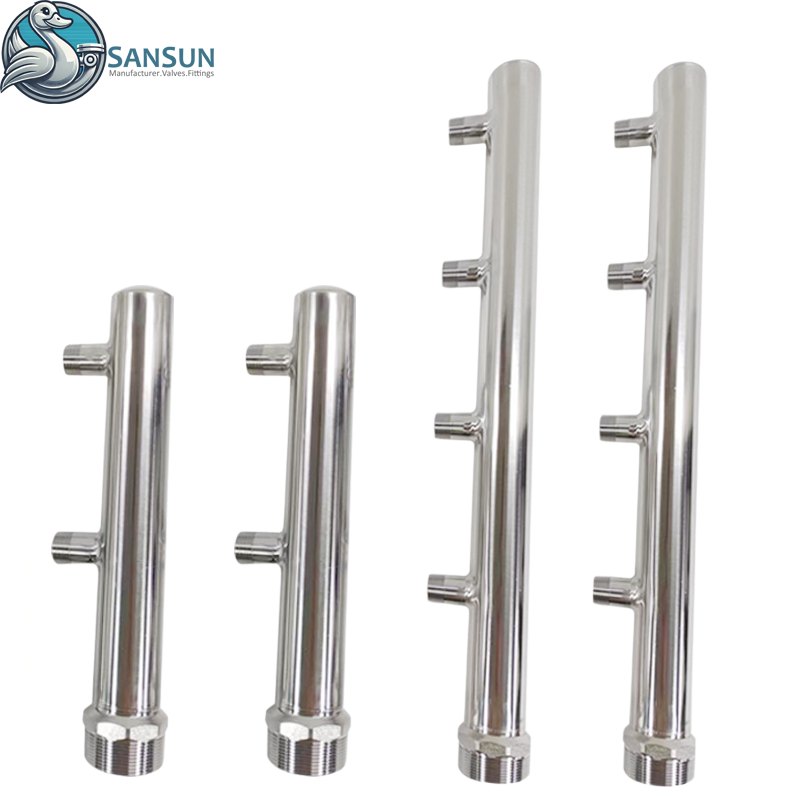 Системы жидкостного охлаждения центров обработки данных Стойочный коллектор из нержавеющей стали 316L