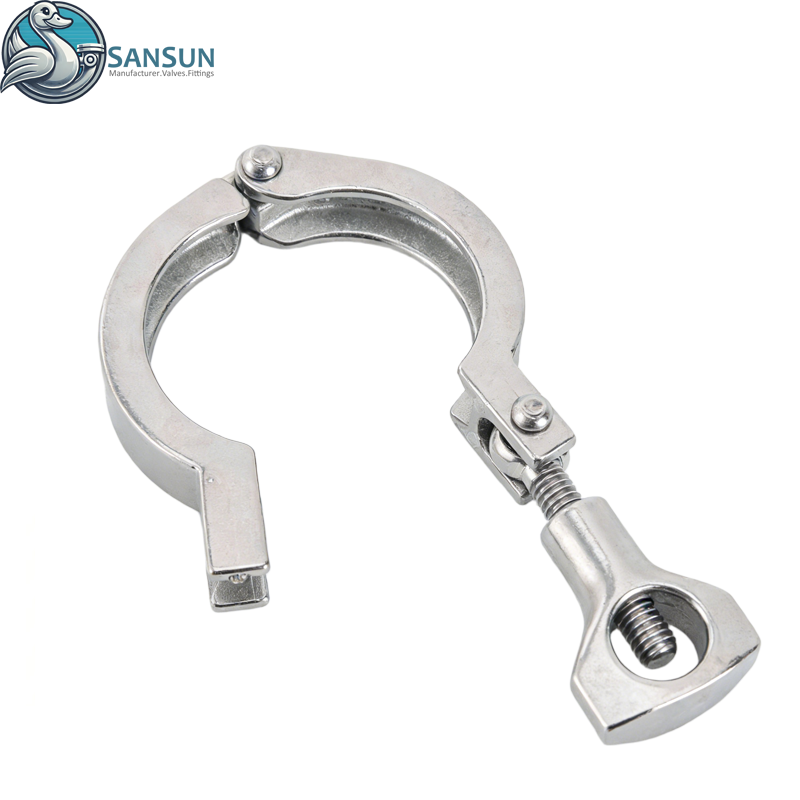  Системы жидкостного охлаждения центров обработки данных 316L Одинарное трубное соединение Tri-Clamp