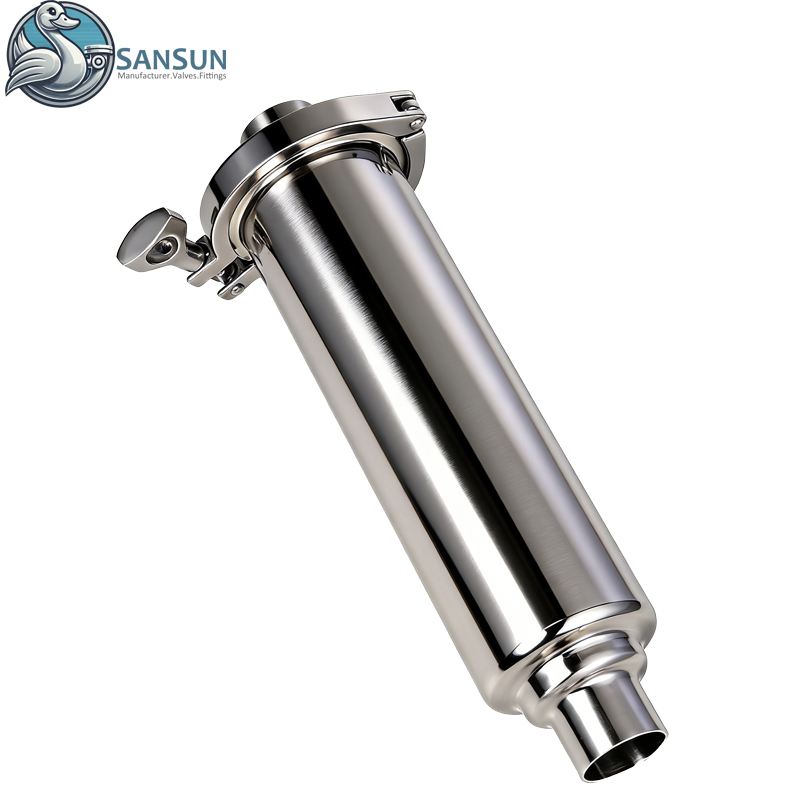 Нержавеющая сталь 304 316L Сварной прямой фильтр для систем жидкостного охлаждения центров обработки данных