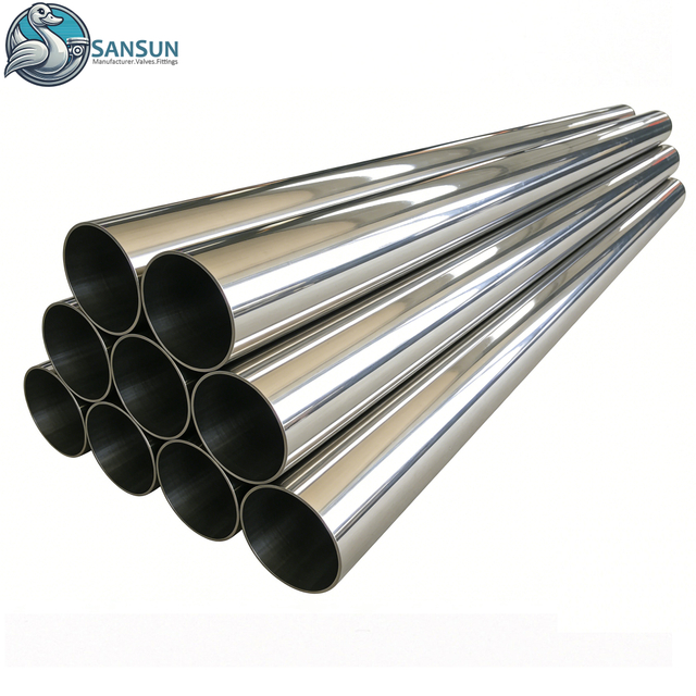 Пищевые гигиенические трубы из нержавеющей стали 304/316L, сварные и бесшовные