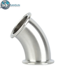 Система жидкостного охлаждения центра обработки данных Нержавеющая сталь 316L Колено Tri-Clamp 45°