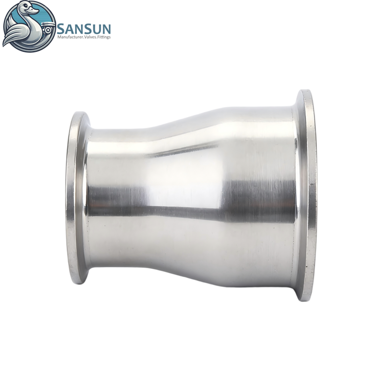  Концентрический переходник Tri-Clamp из нержавеющей стали 304 для систем жидкостного охлаждения центров обработки данных