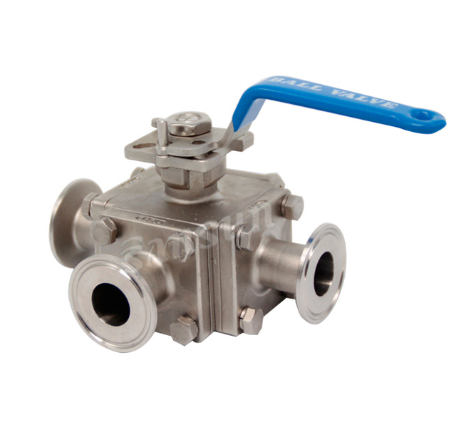 DN15 SS Санигирный TC Cond Ball Valve