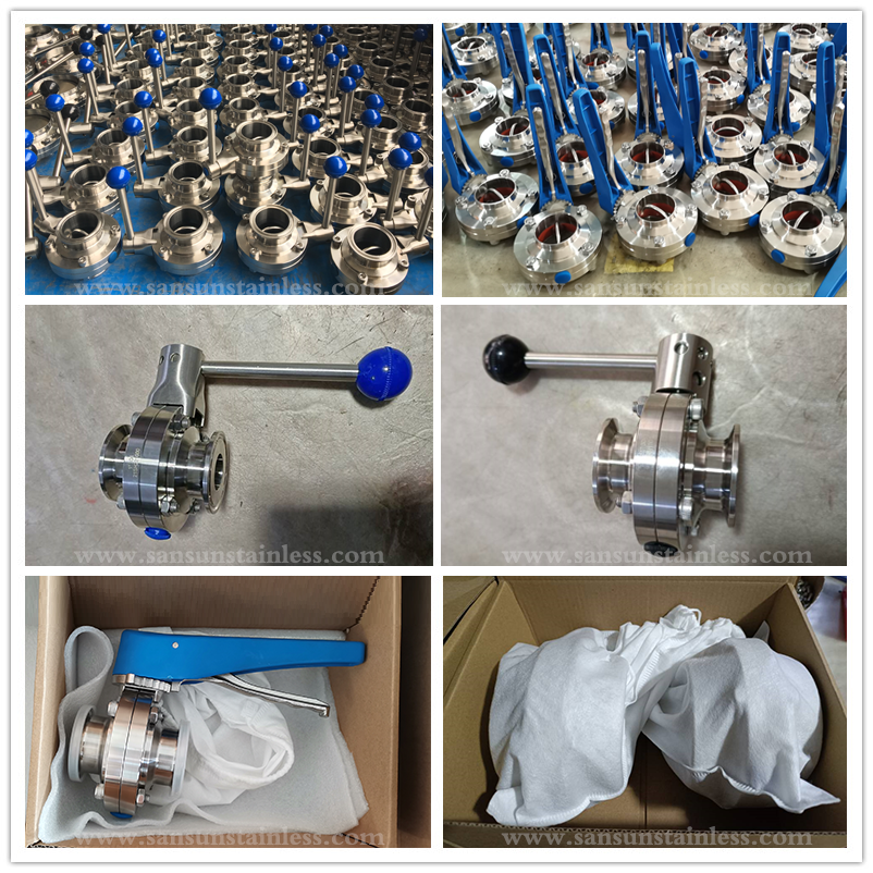 Din Clamp Butterfly Valve Photobank