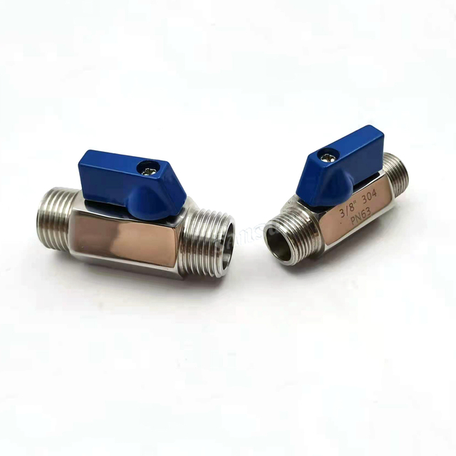 1/2 "Санигирный BSP NPT MINI MINI MINI BALL VALVE