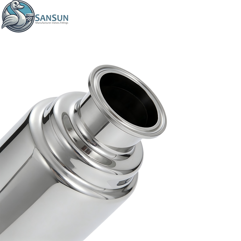  Угловой фильтр Tri-Clamp из нержавеющей стали 316L для жидкостного охлаждения центров обработки данных