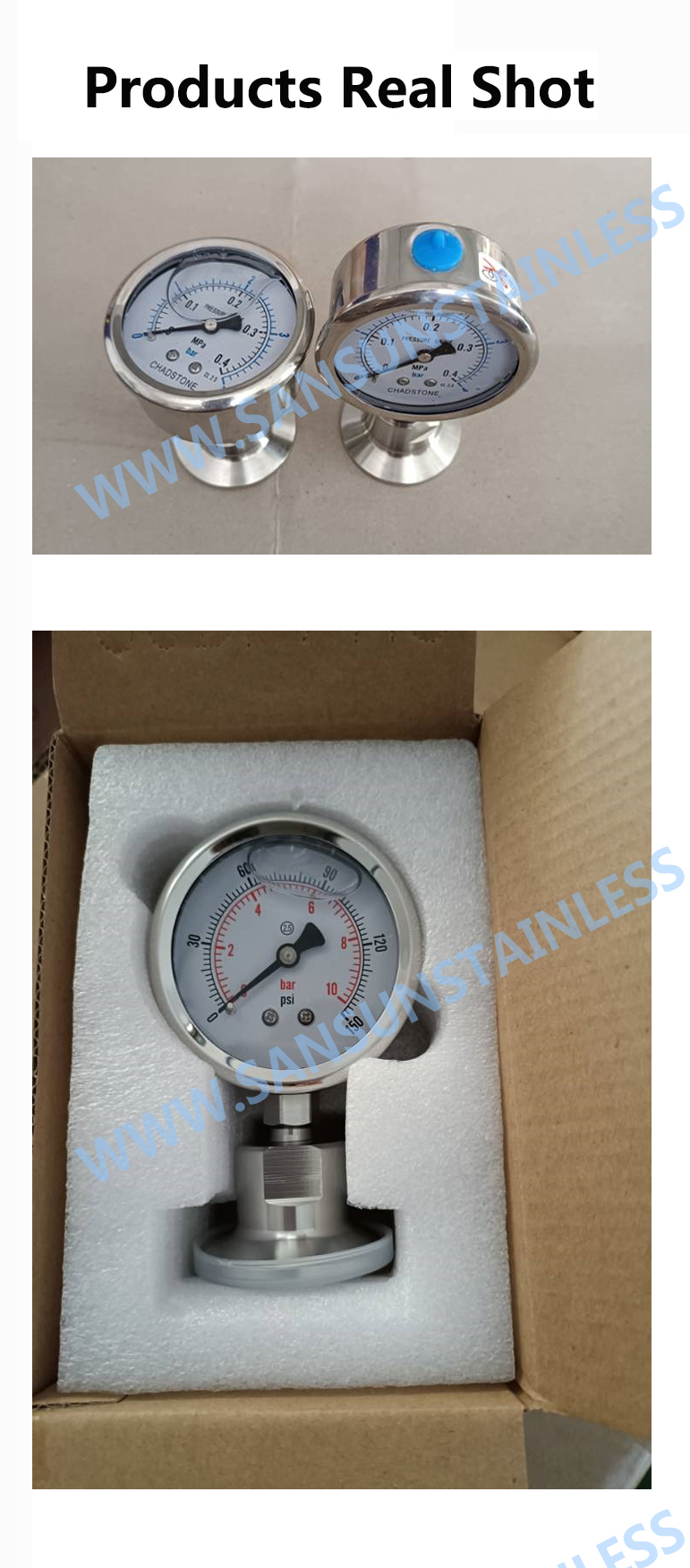 pressure gauge