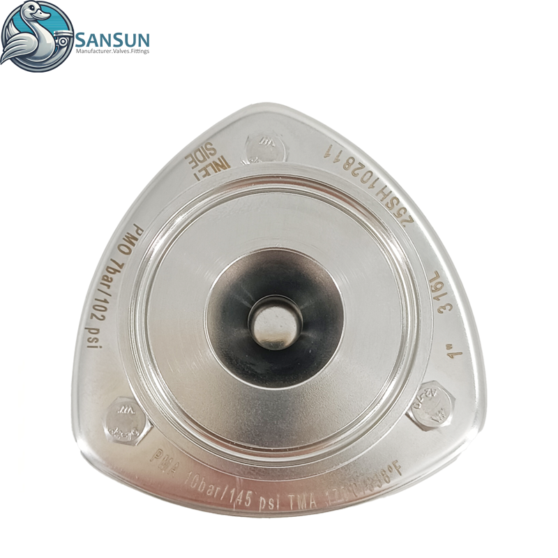 Санитарный пароотделитель из нержавеющей стали 316L Tri Clamp