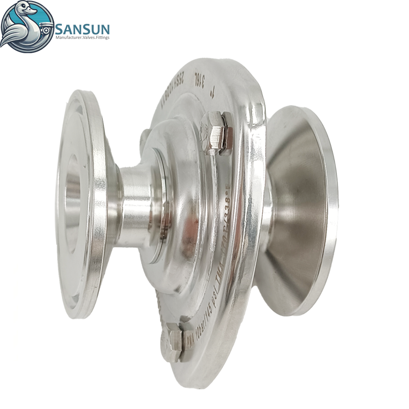 Санитарный пароотделитель из нержавеющей стали 316L Tri Clamp